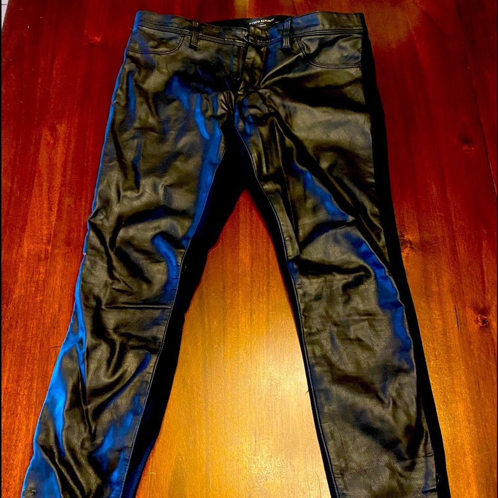 Banana Republic Sloan Fit Faux leather